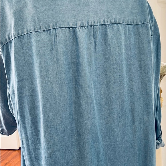 Style & Co Plus Size XXL Tunic Corset Ties Pockets Designer Fashion Rayon Hip - Picture 7 of 8